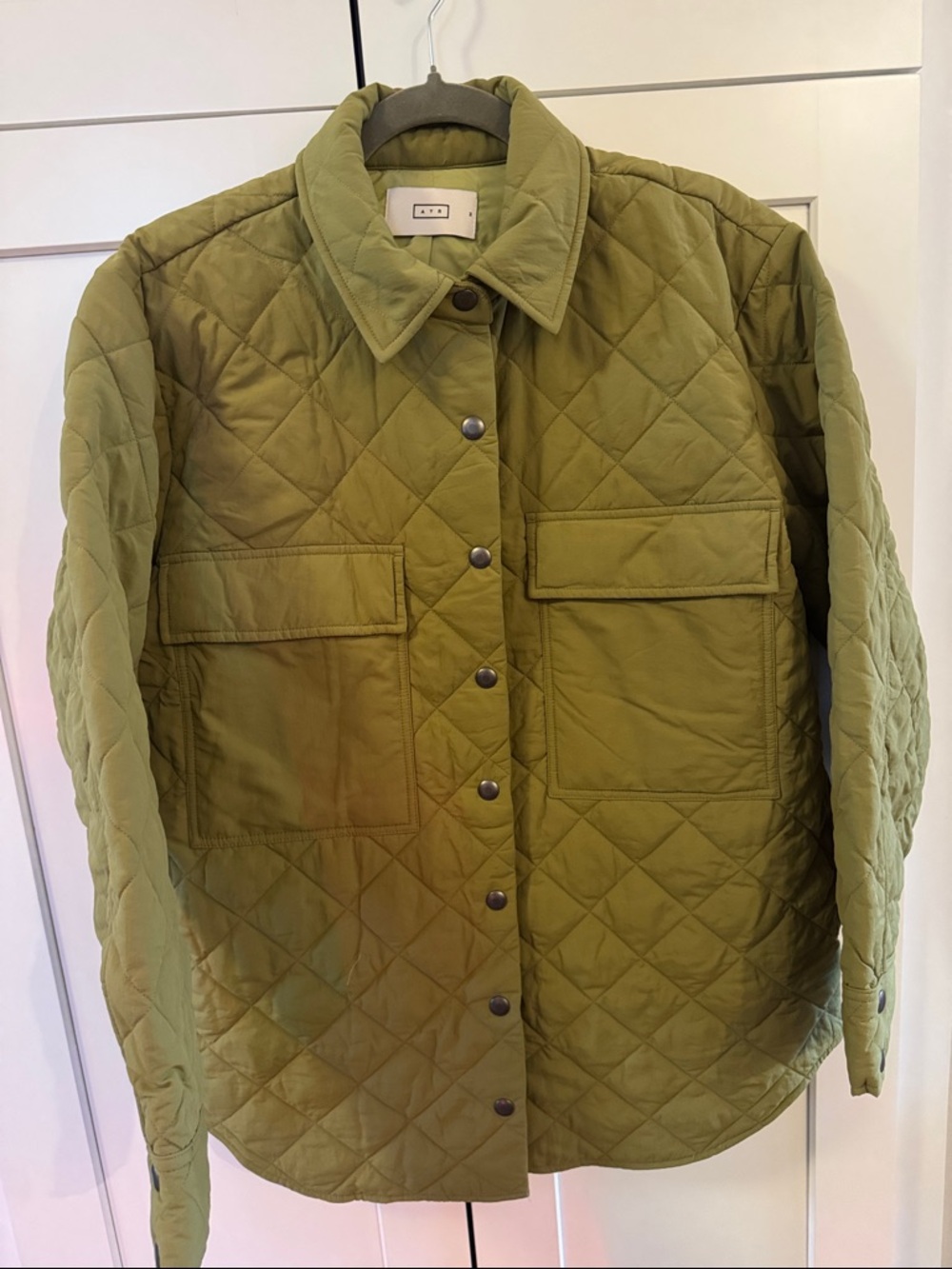 AYR Olive Quilted  Women’s Jacket